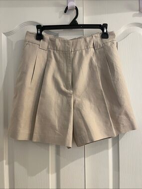J. McLaughlin Tailored Linen Shorts